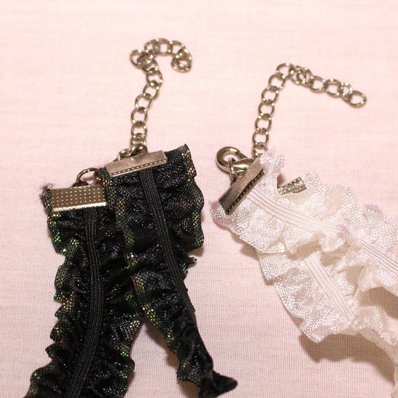 Set of 2 lace chokers - Free with any purchase - Picture 6 of 7